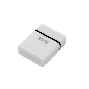Память USB 2.0 16 GB Qumo Nano White  белый